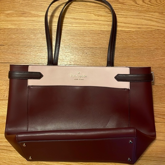 kate spade Bags Kate Spade Staci Colorblock Saffiano Leather Laptop